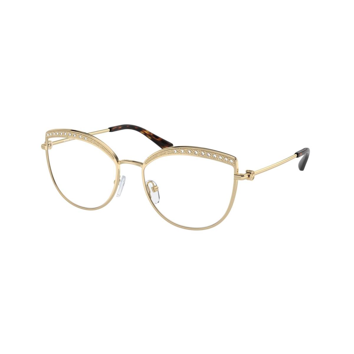 Michael Kors MK3072 1018 Napier Light Gold Demo Lens 54 mm Women`s Eyeglasses