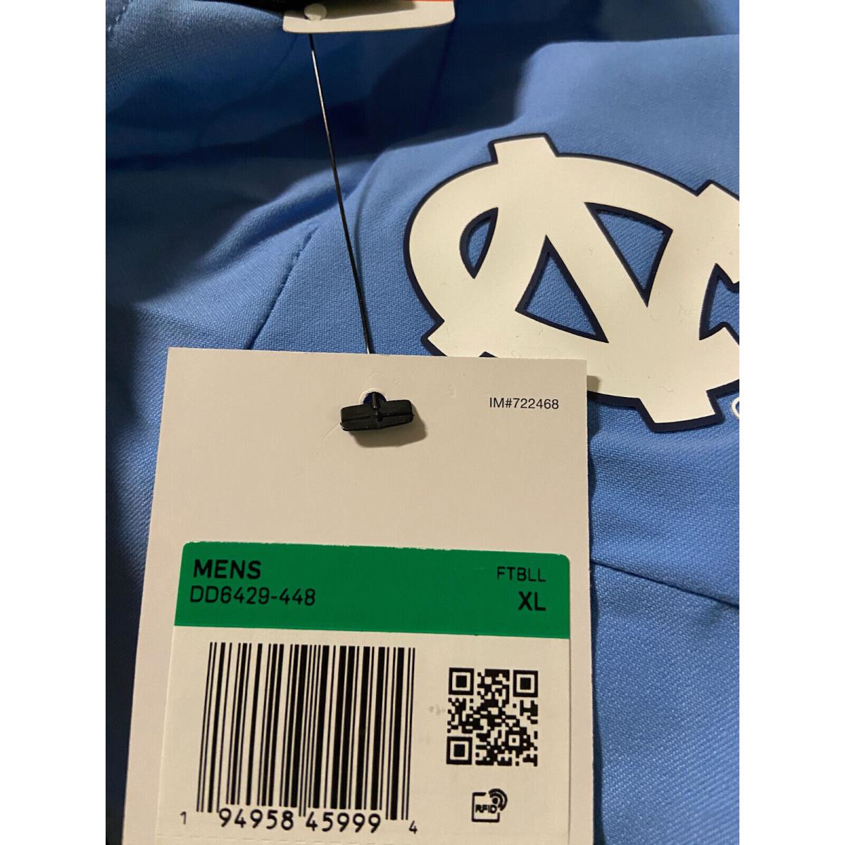 Nike Air Jordan North Carolina UNC Tarheels Pullover Jacket DD6429-448 deals Size S