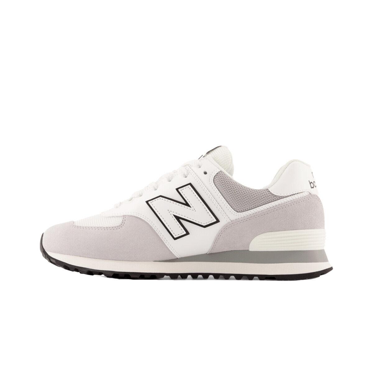 New Balance 574 Casual Sneakers U574 Unisex Grey/white U574VV2 Lace Up