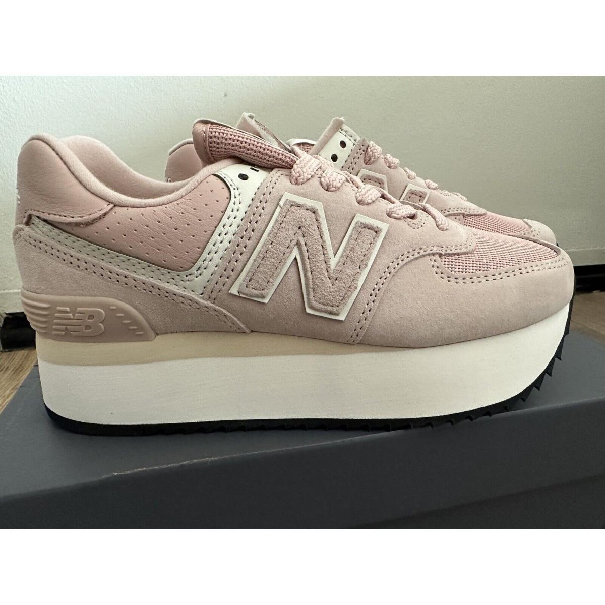 Wmns New Balance 574 Plus Pink Running Shoes WL574ZAC Casual Sneakers US 6.5