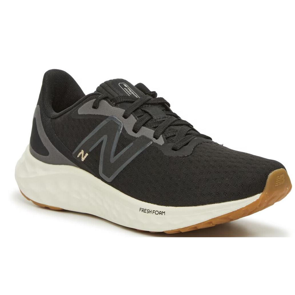 New Womens New Balance Fresh Foam Arishi V4 Black Mesh Running Shoes - Black