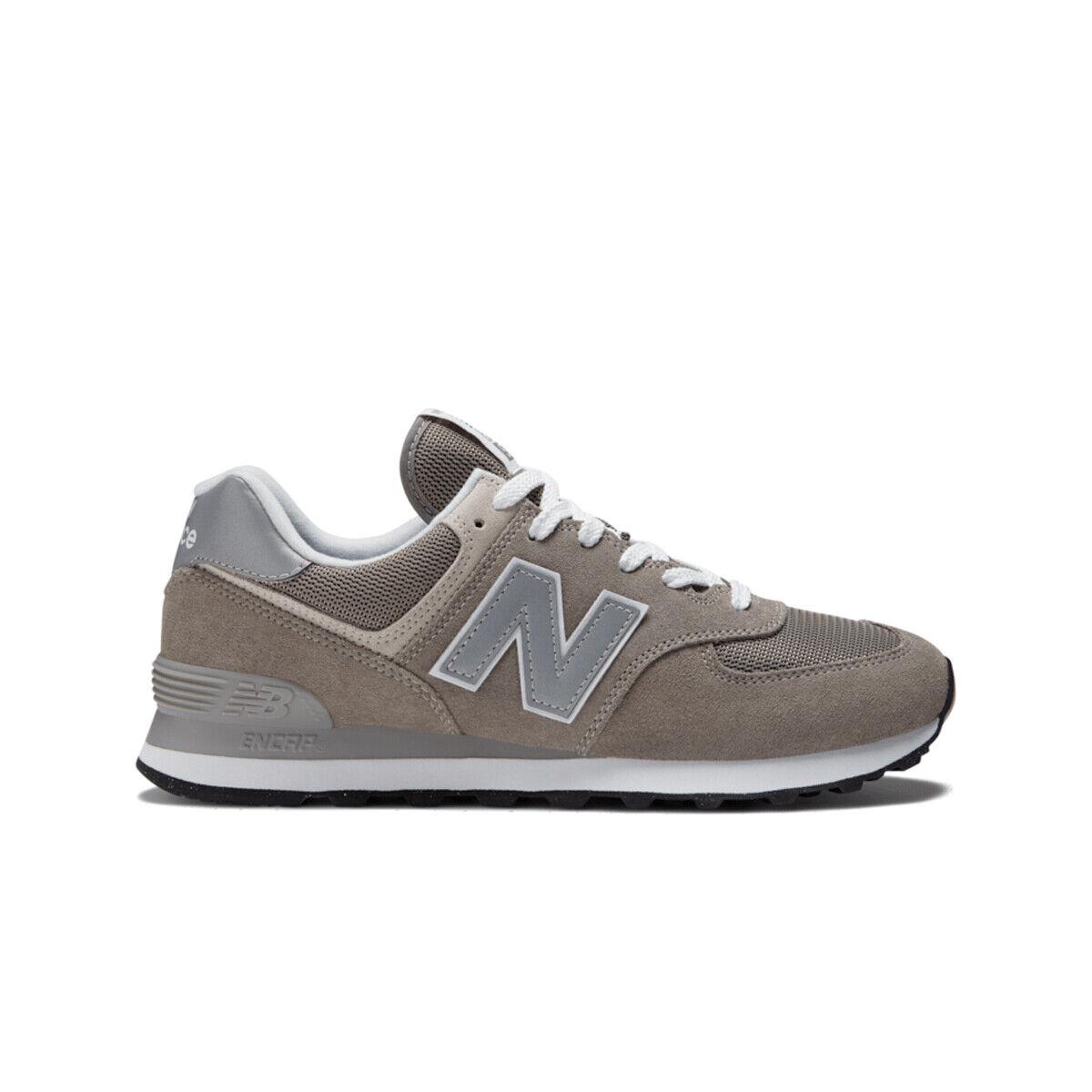 New Balance 574 Core Men`s Grey Casual Sneakers ML574EVG