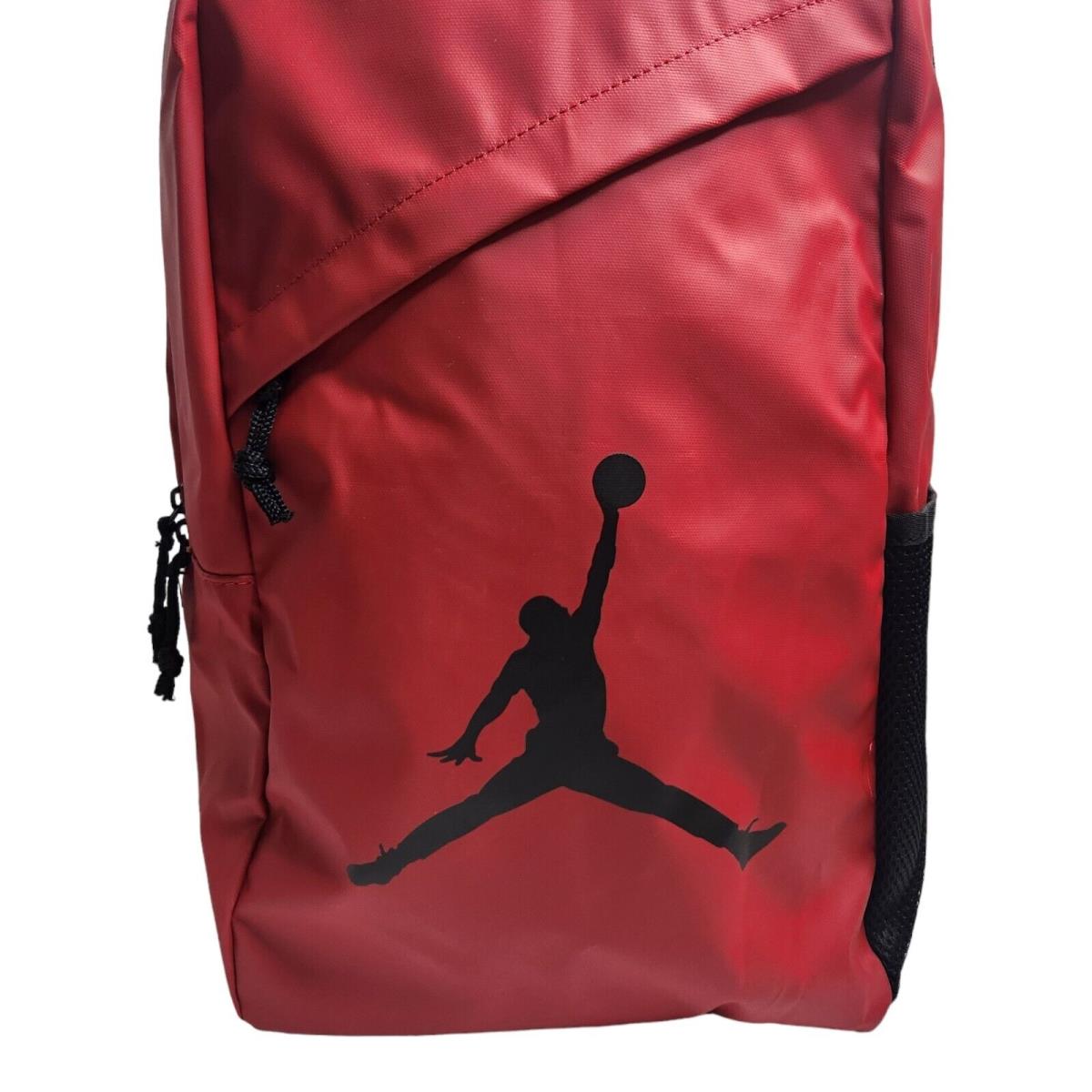 Nike Air Jordan Backpack Zipper Pack Gym Red 9A1910-R78