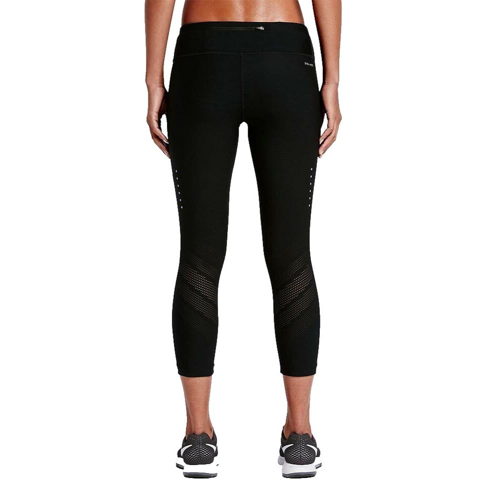 Nike M Women`s Power Epic Run/yoga Crops/capris-black 801043-010