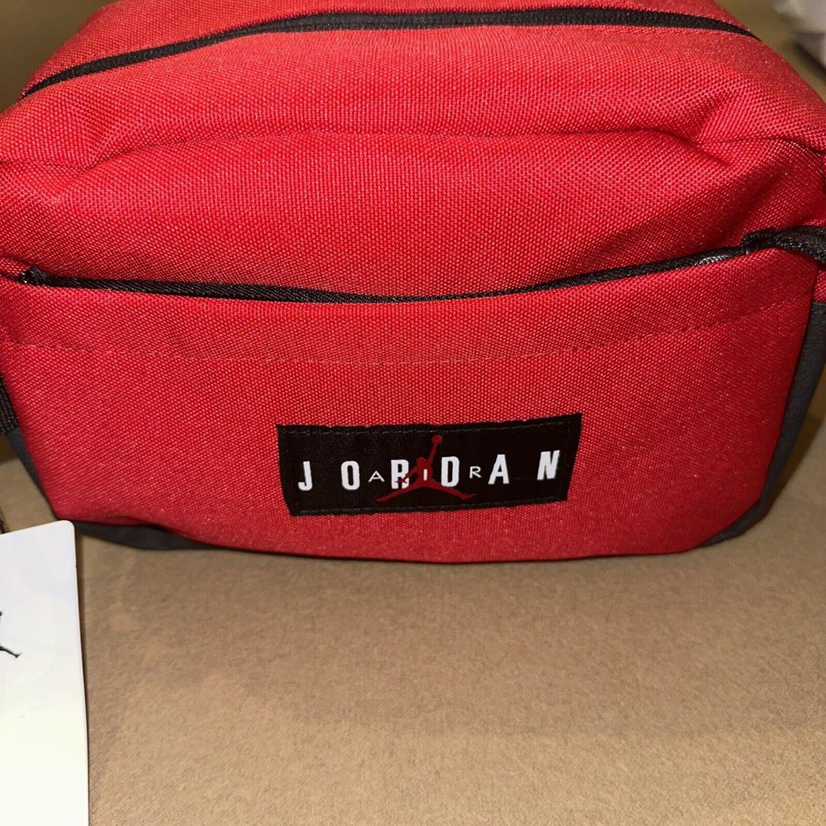 Nike Air Jordan Travel Dopp Kit Clutch Bag Toiletries Bag. Gym Red Rare