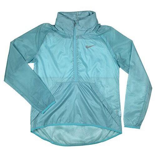 Nike Women`s Hyperadapt 1/2 Zip Jacket Blue Sz XL 802937-466