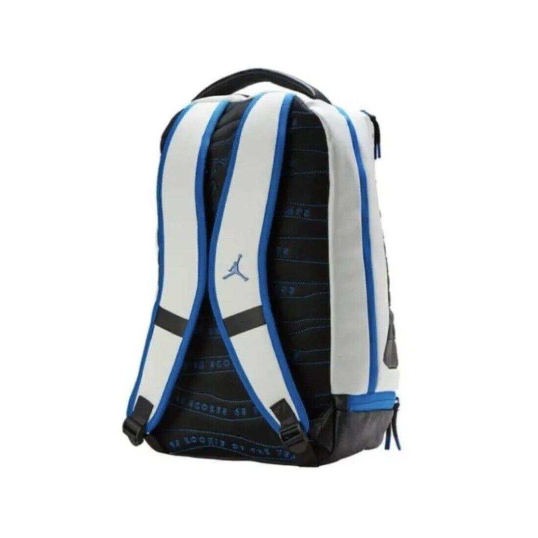 Nike Air Jordan X 10 Retro Backpack Bag White/blue 9A0037 263 - Multicolor