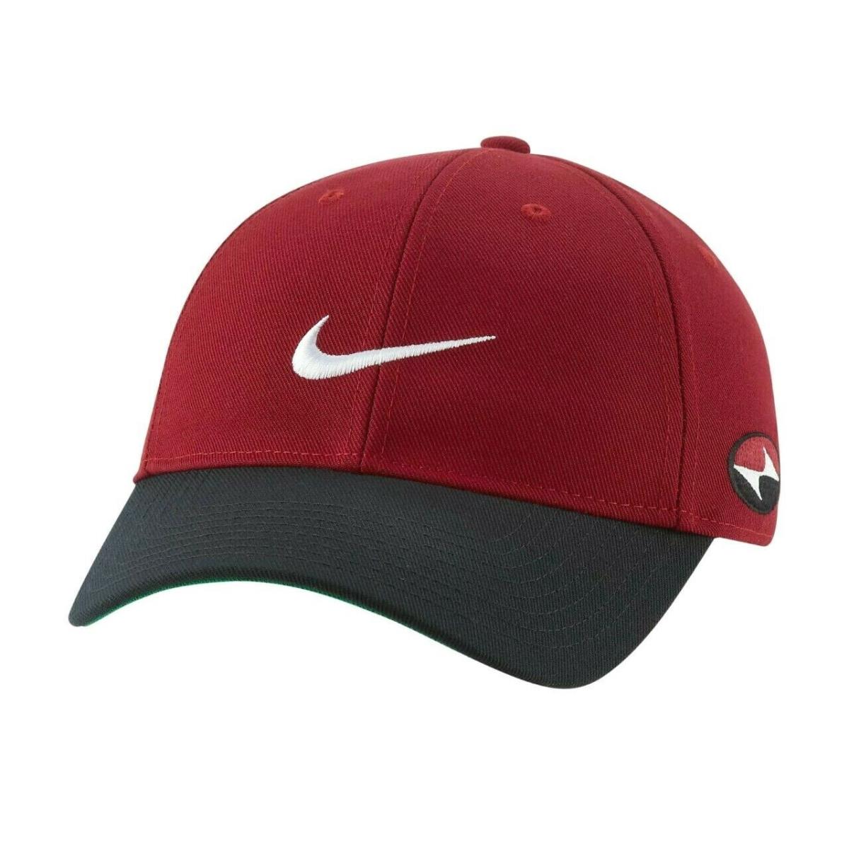 Nike 2017 Adult Tiger Woods TW H86 Cotton Golf Cap/hat-team Red CZ5841-677 - Red/Black