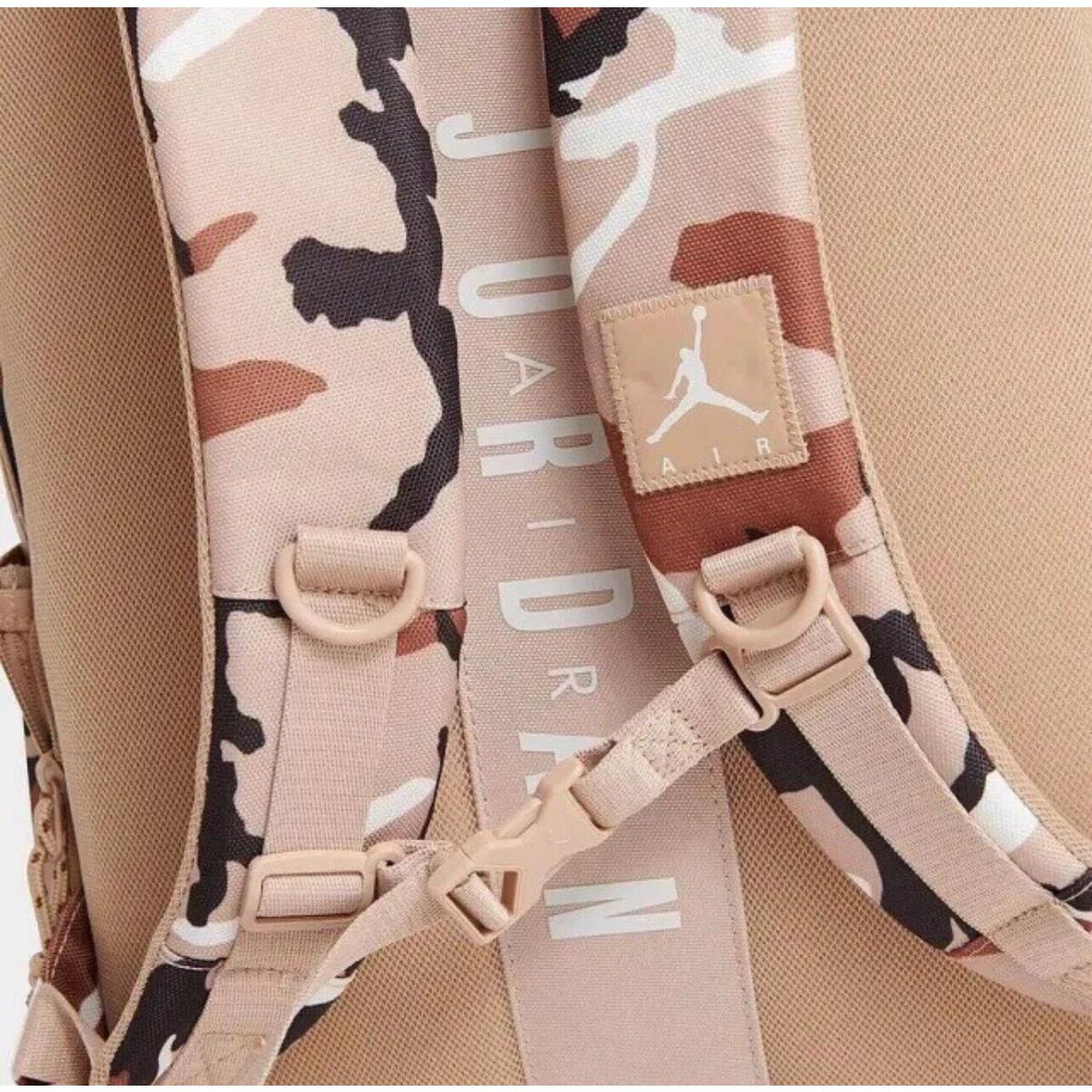 Nike Air Jordan Hesi Backpack Limited Release Sand Camo 15 Laptop Bag