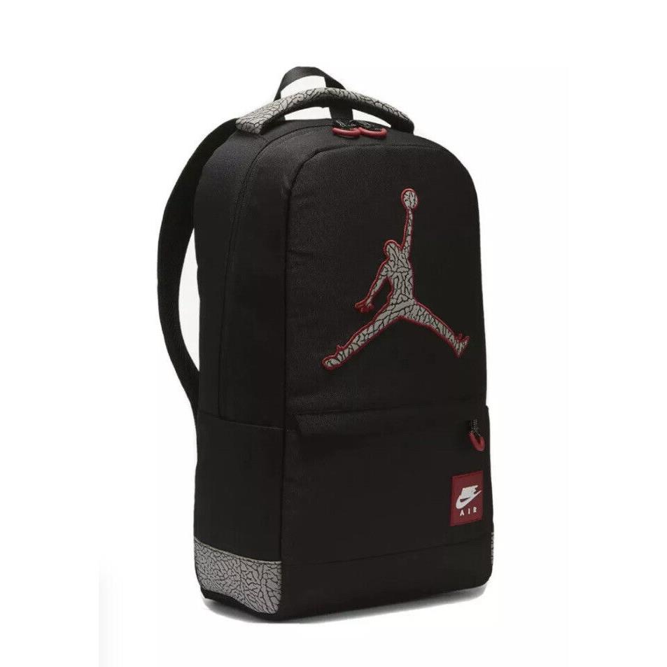 Nike Air Jordan 23 Chicago Bulls Jumpman Laptop Large Backpack Bag - Black