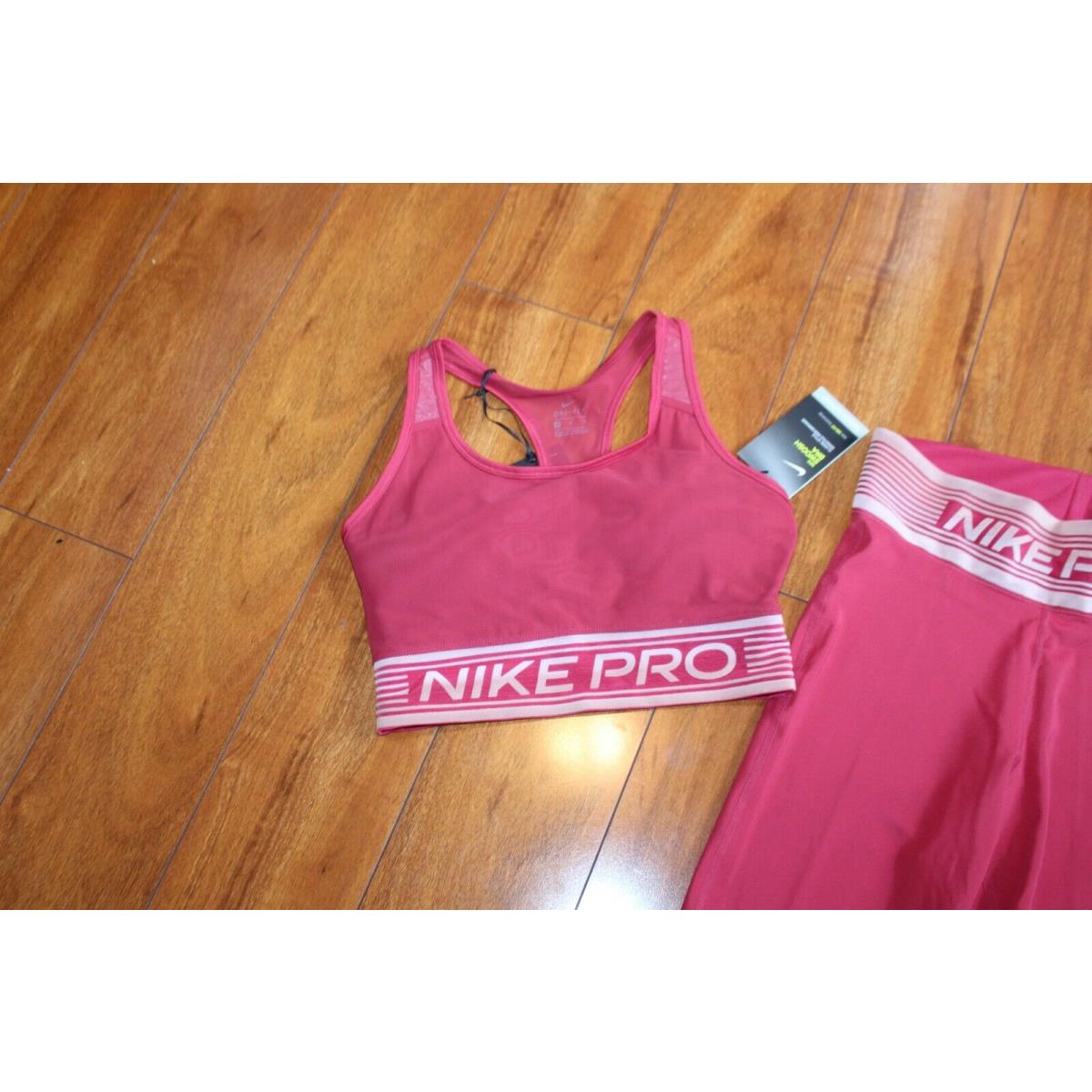 Womens Nike SZ M Tights Tank Sport Bra