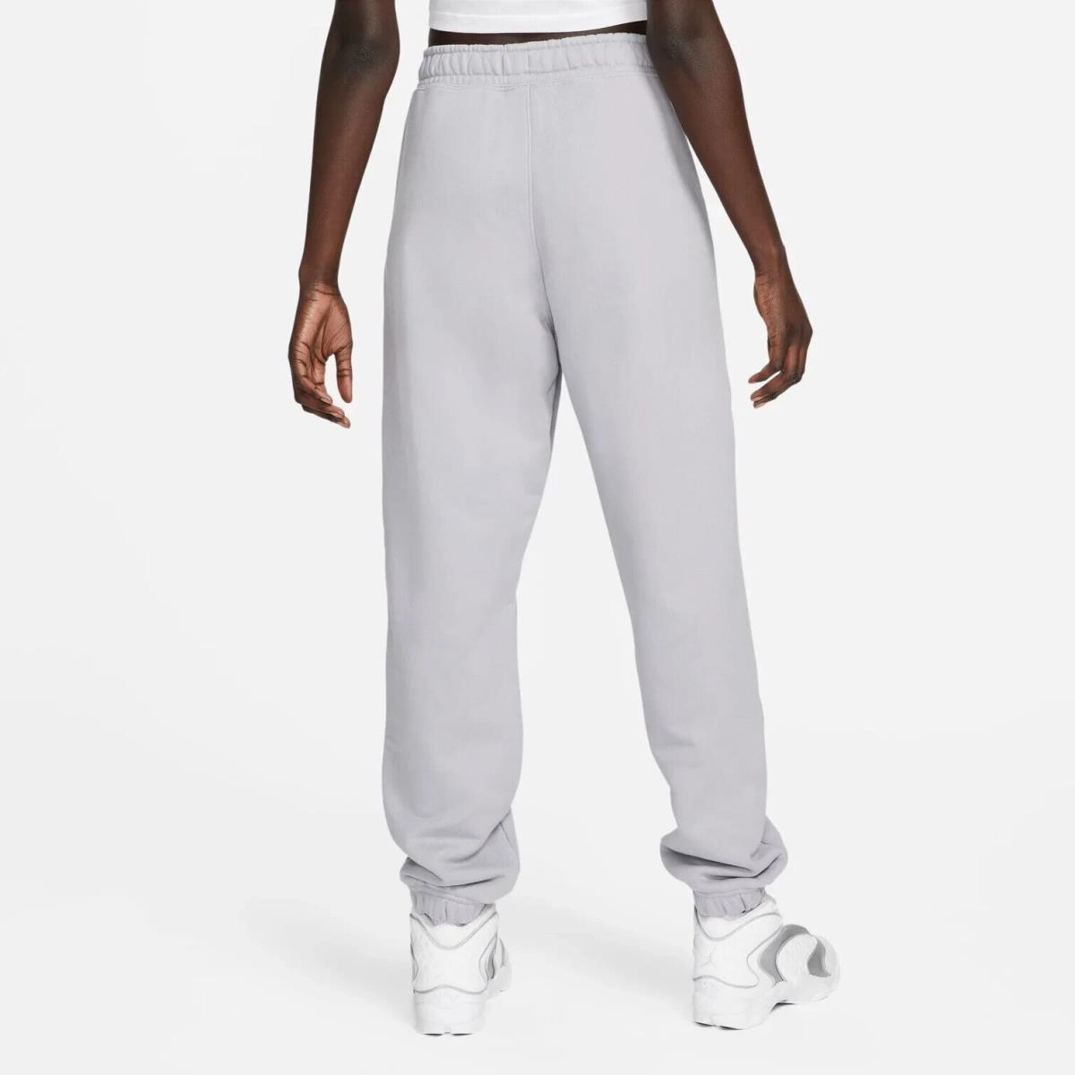 Nike Air Jordan French Terry Womens Sweatpants Light Grey DQ4651 054 - Size L