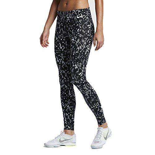 Nike Women`s Leggings Black/white Sz XS 803018-100