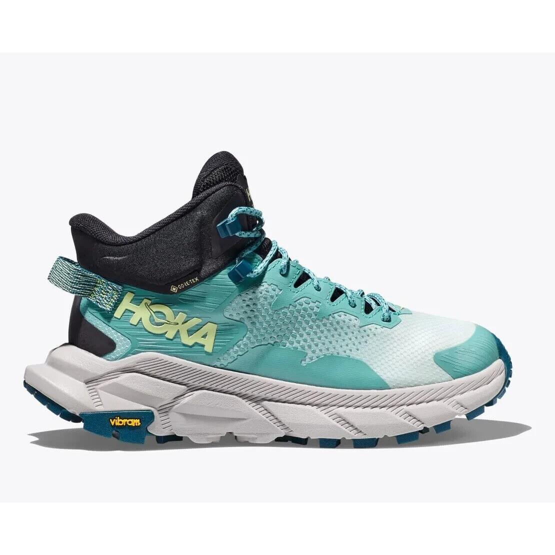 Hoka One One Trail Code Gtx Womens Blue Athletic Shoes Sneakers 1123166
