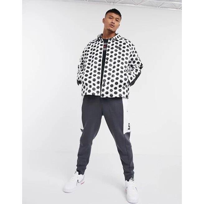 Nike Jdi Synthetic-fill Polka Dot Just Do It Jacket Men`s Size XL BV5539-010