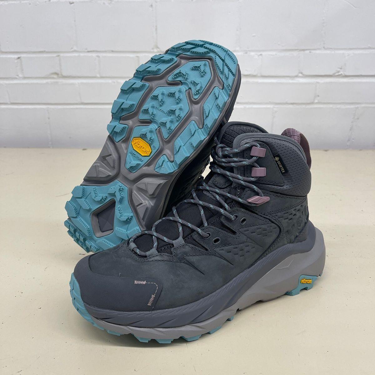 Hoka Kaha 2 Gtx Hiking Shoes Women`s Size US 7.5B Castlerock/coastal