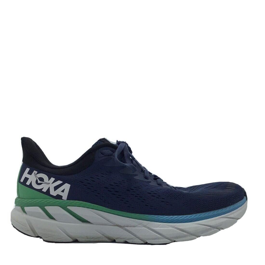 Men Size 11.5 - Hoka One One Clifton 7 Moonlit Ocean