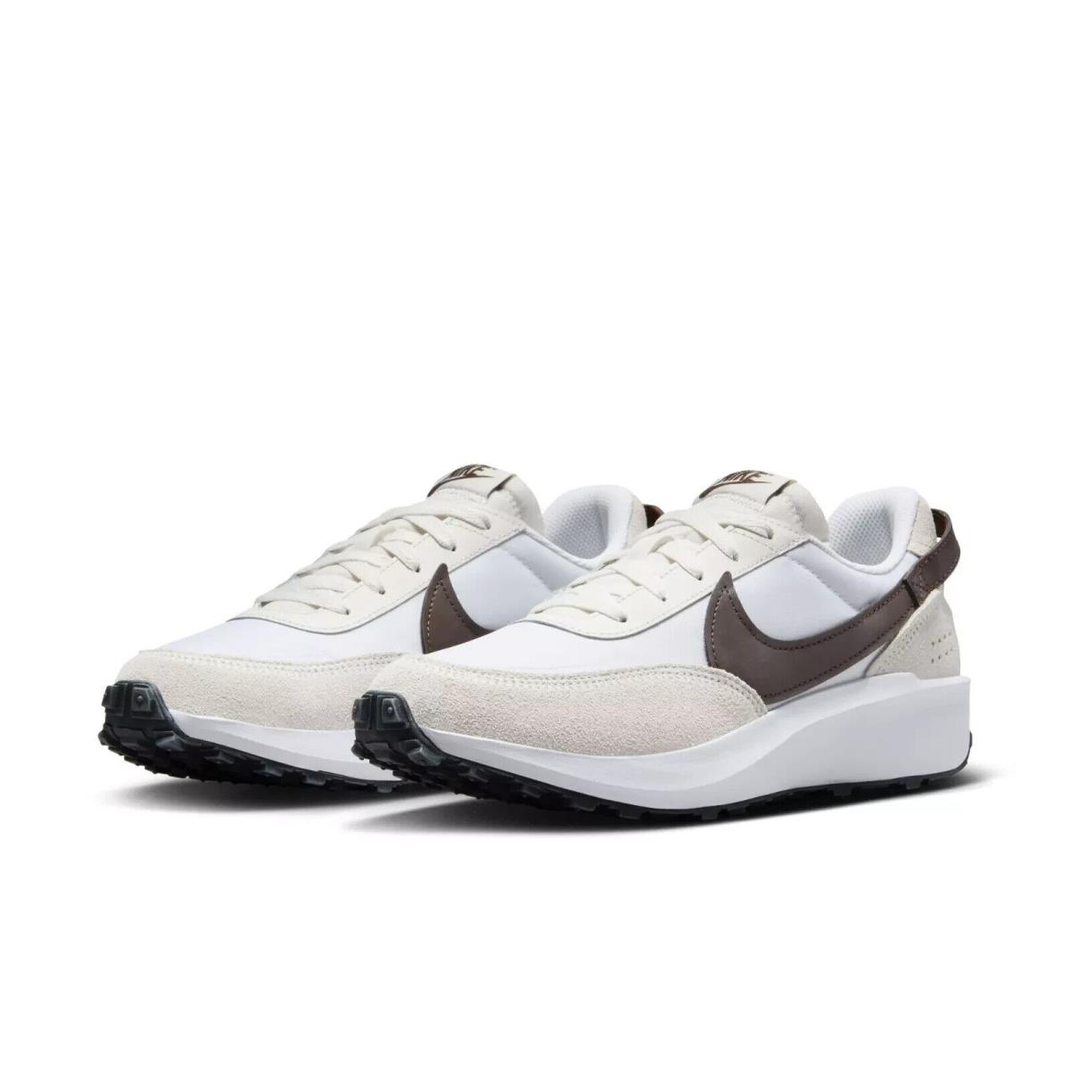 Nike Waffle Debut Womens Size 11 Shoes DH9523 107 White Baroque Brown - Multicolor