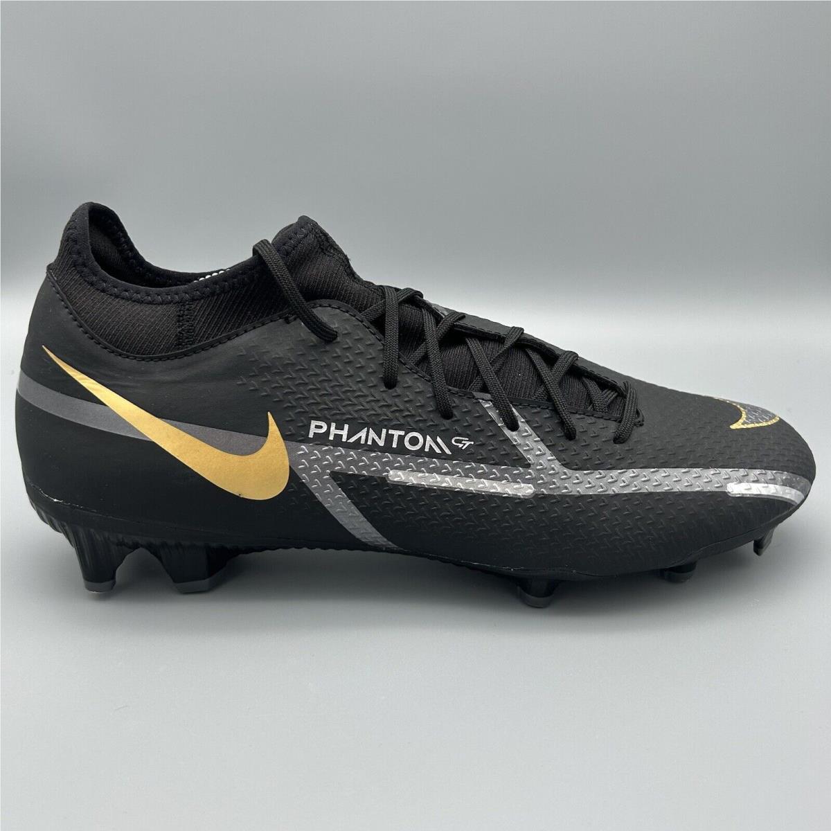 Nike Men s Phantom GT2 Academy FG Soccer Cleats Black/gold Men s 12 DC0797-007