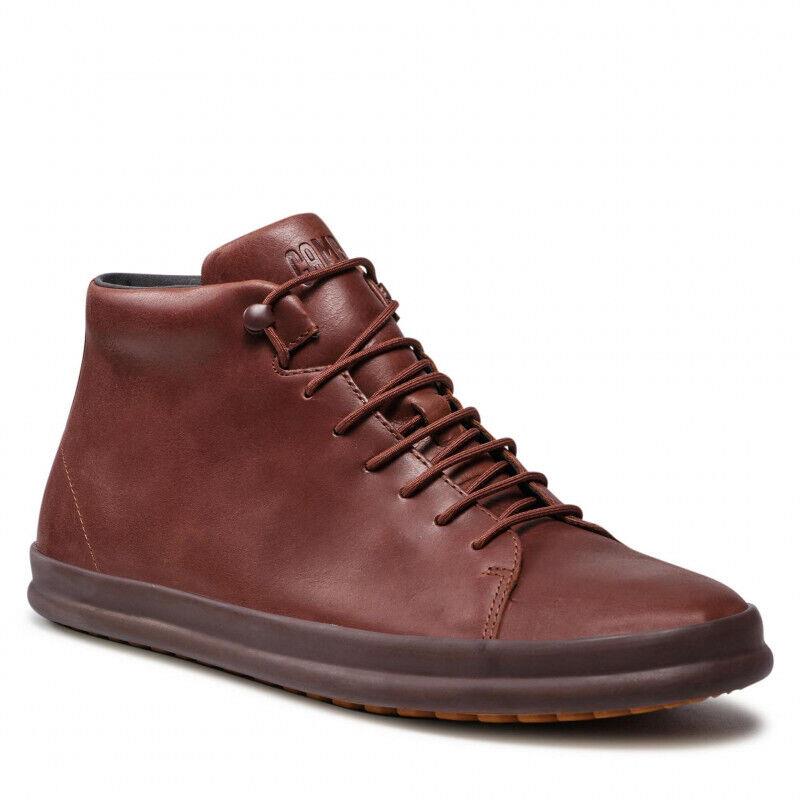 Mens Camper Chasis Brown Leather Ankle Lace Up Casual Boots