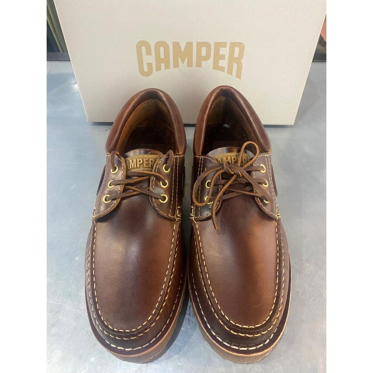 Camper Mens Nautico Brown Boat Shoe Dakota Cuba/patrol Caramelo All Sizes