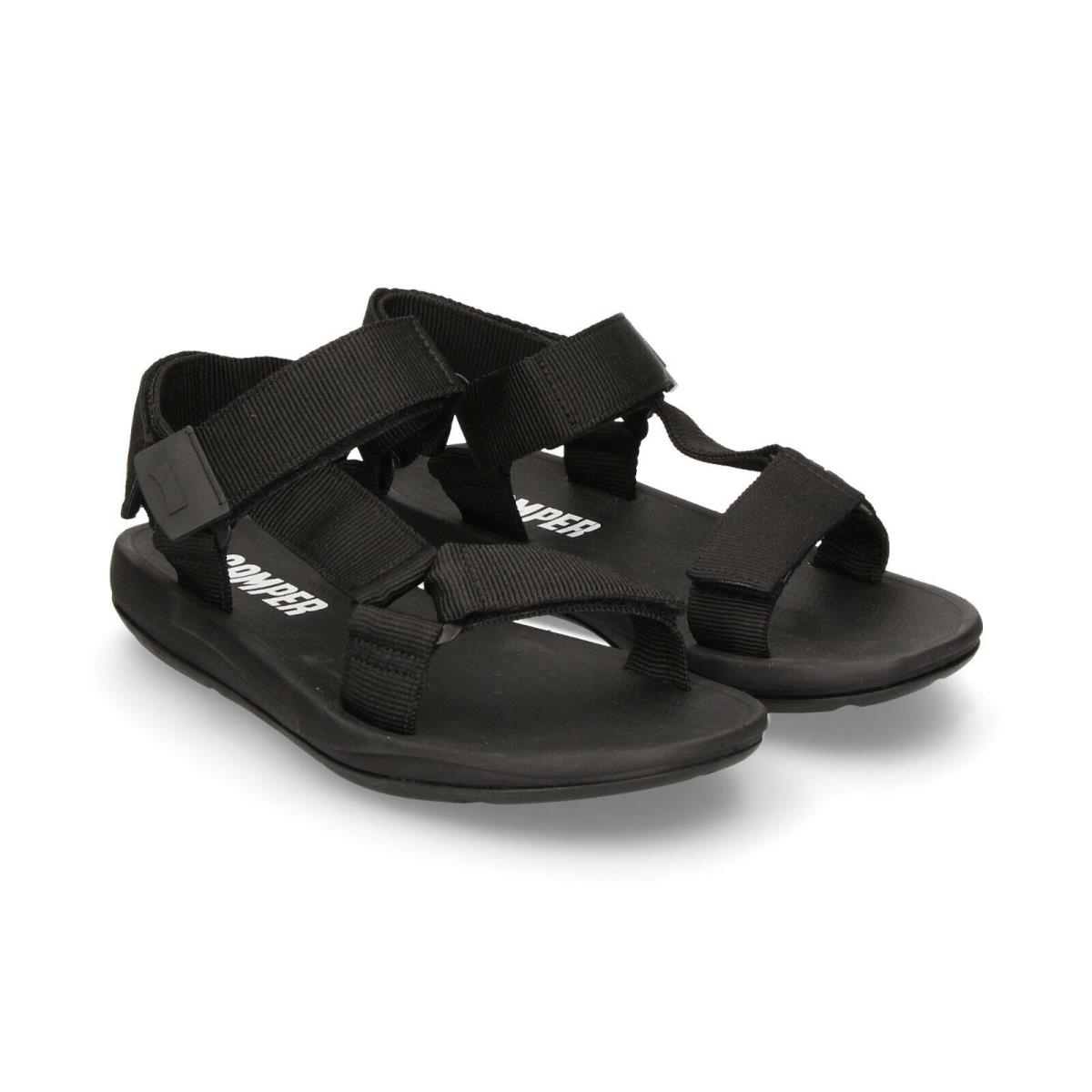 Mens Camper Match Adjustable Hook and Loop Sport Sandals