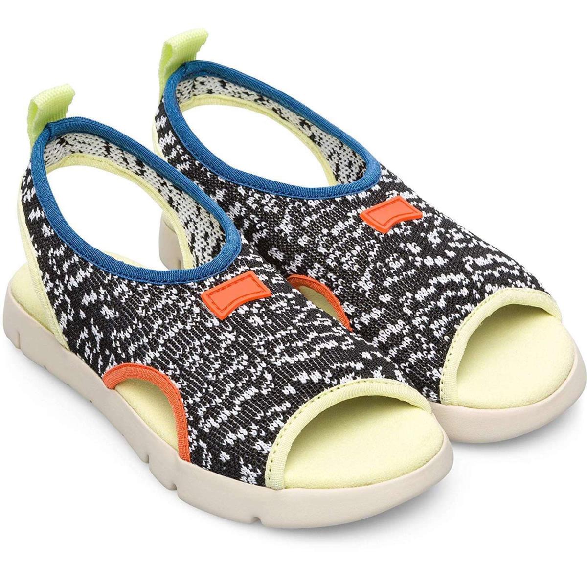 Camper Girls Summer Shoes Mira Open Toe Sandals - Multi Color