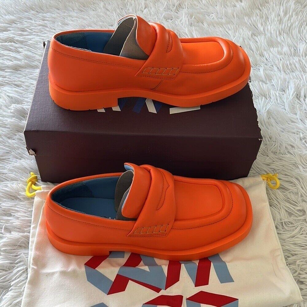 Camper Men S Mil 1978 Ultrasoft Folder Shoes IN Orange Size 9