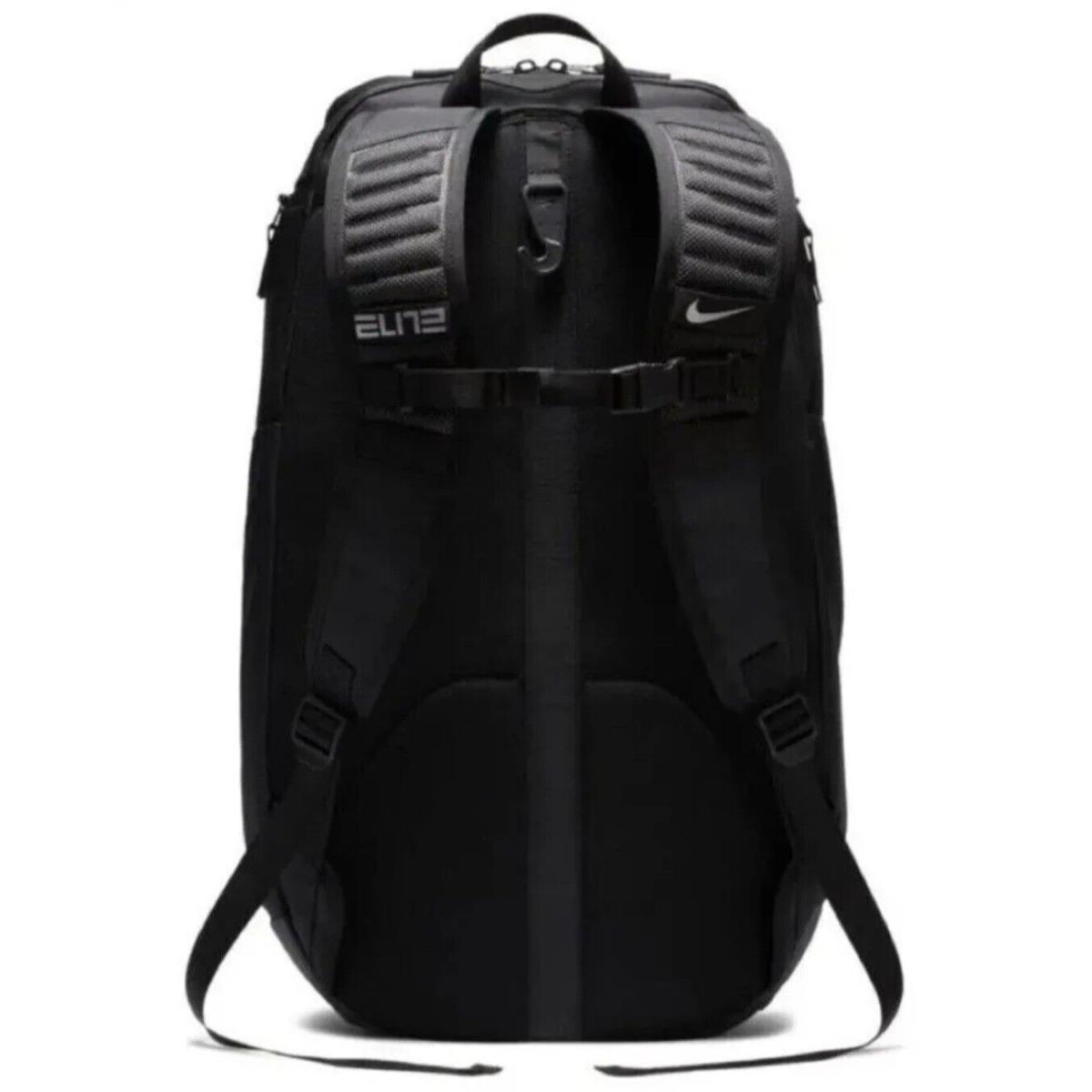 Nike Hoops Elite Pro Backpack Basketball Black Metallic Silver DA1922-011 - Black