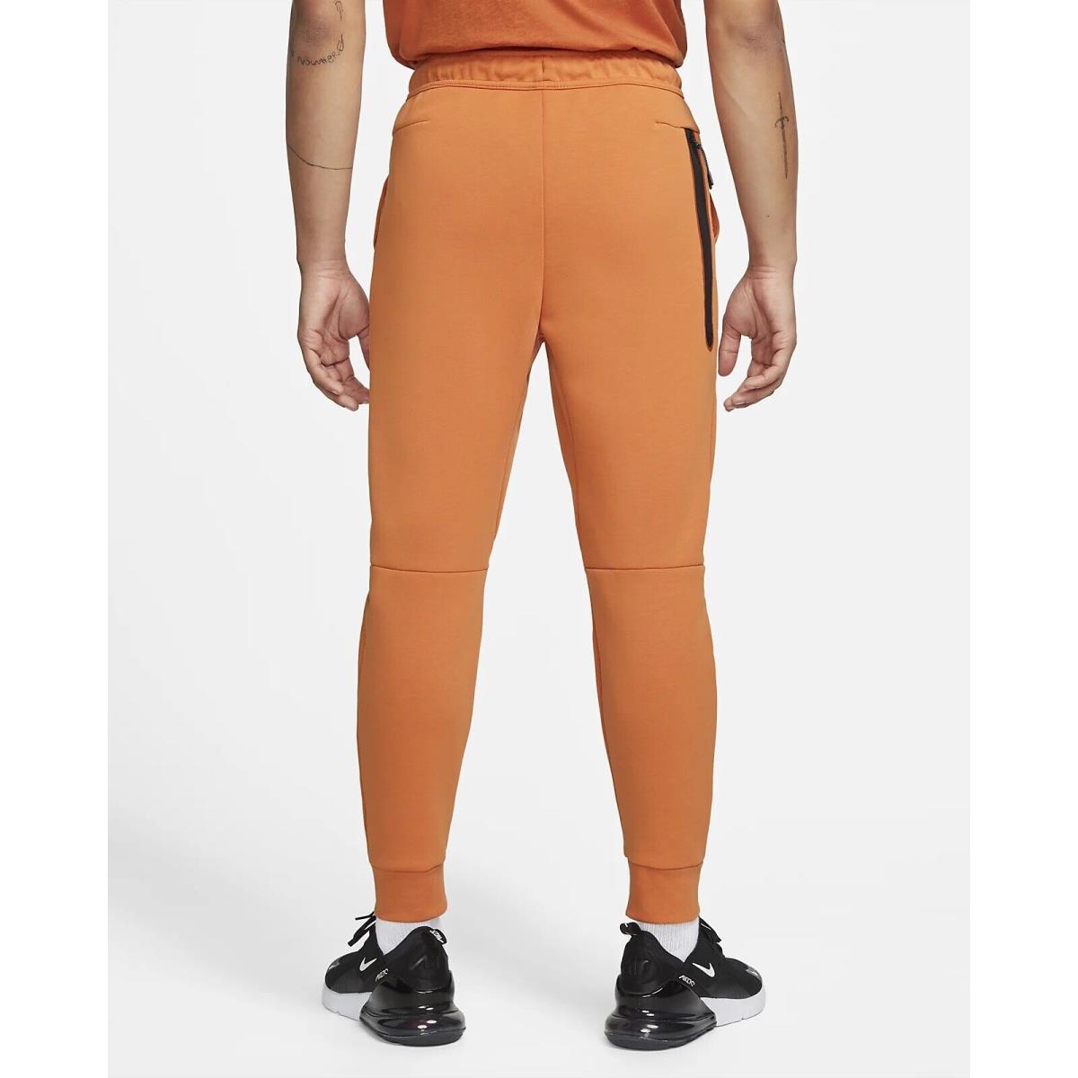 Nike Sportswear Tech Fleece Jogger Pants CU4495-808 Orange Men`s Medium M