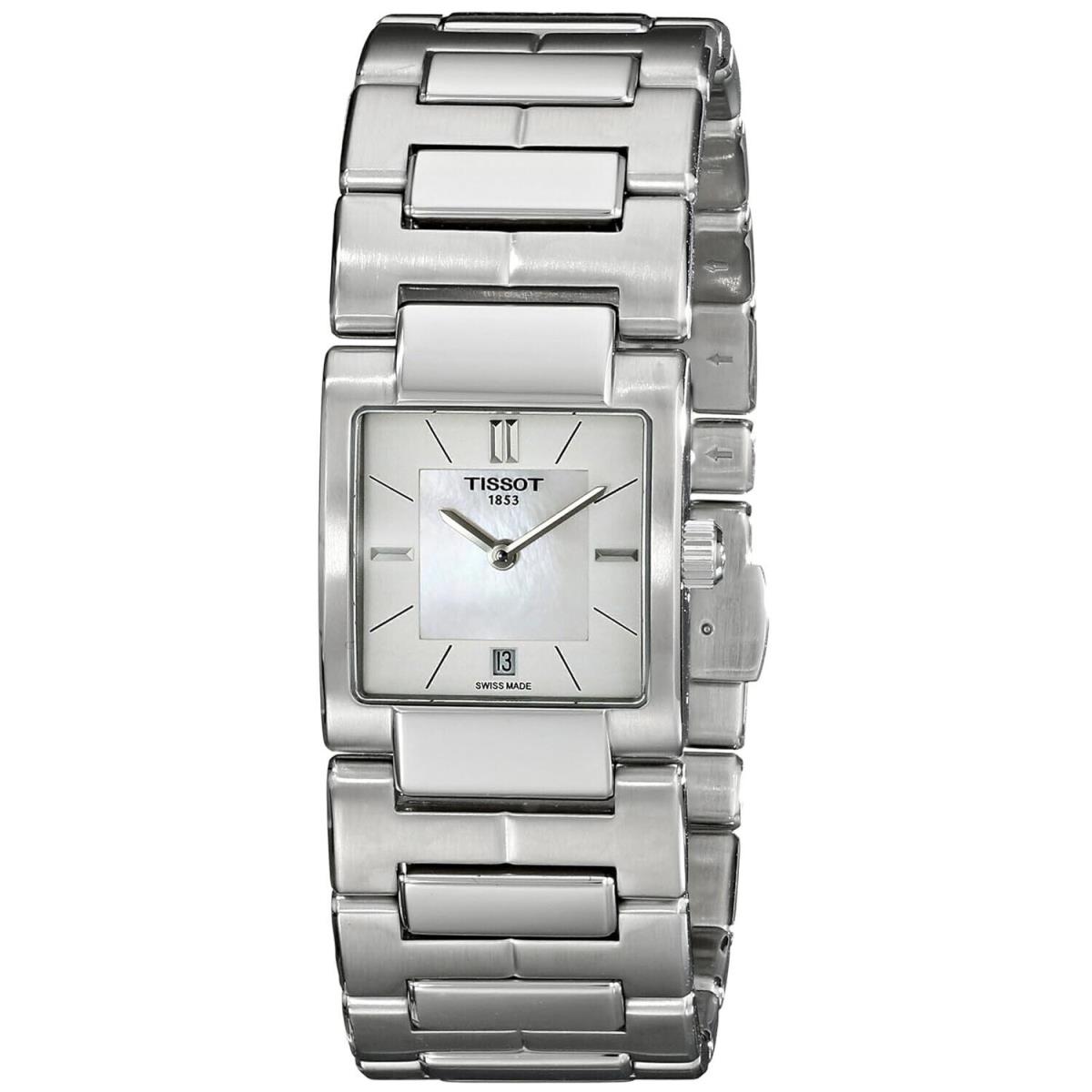 Tissot Women`s T2 White Dial Watch - T0903101111100