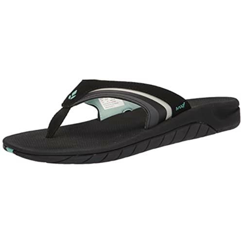 Reef Women`s Slap 3 Sandal Black/black/aqua 8 Assorted Sizes Colors