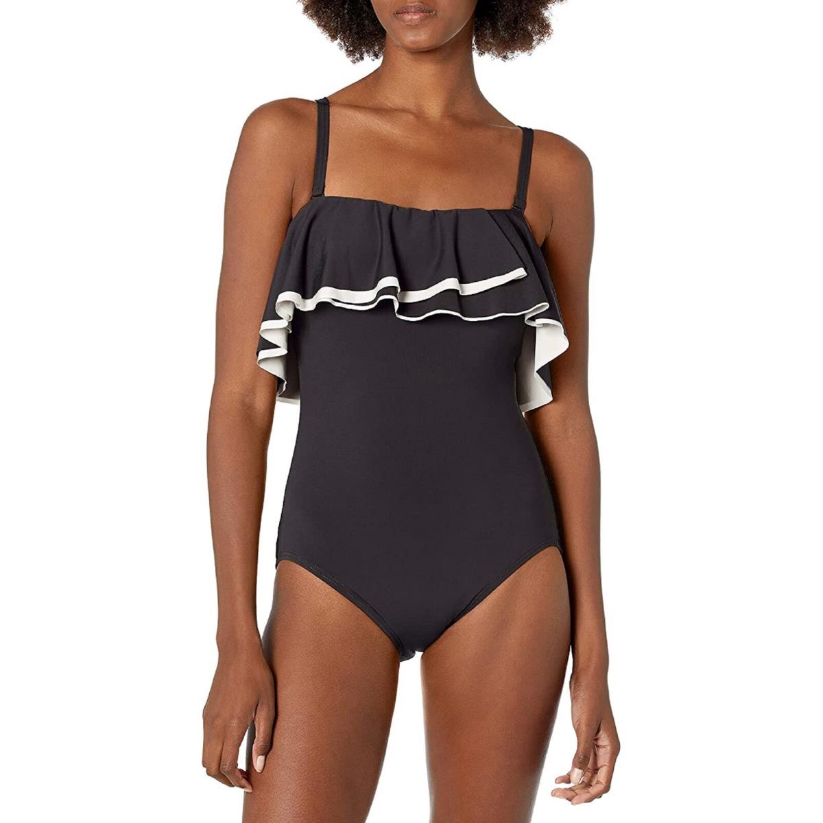 Coco Reef Women`s Ruffled Tummy-control One-piece Swimsuit 16/40C