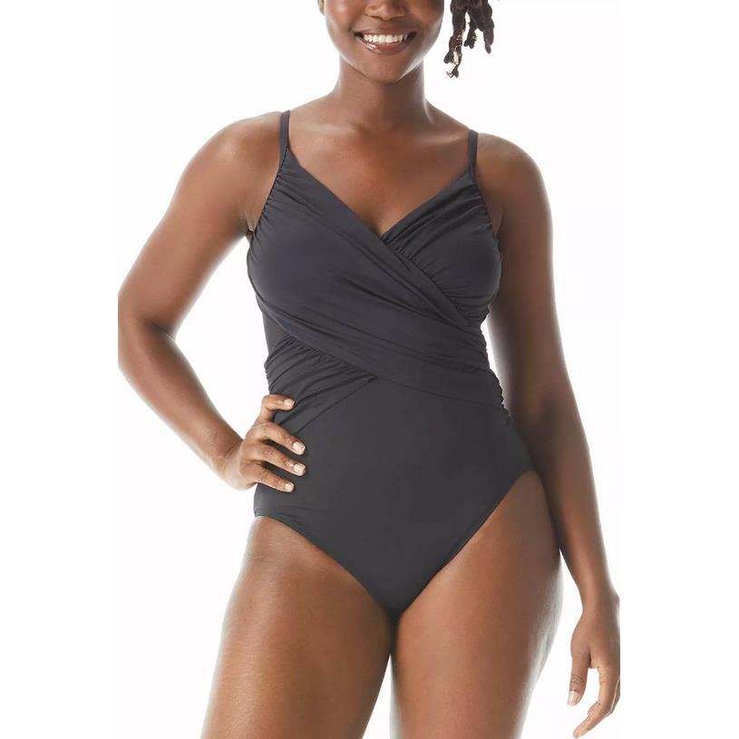 Coco Reef Contours Sterling Bra-sized One-piece Women`s Swimsuit 12/36C/D