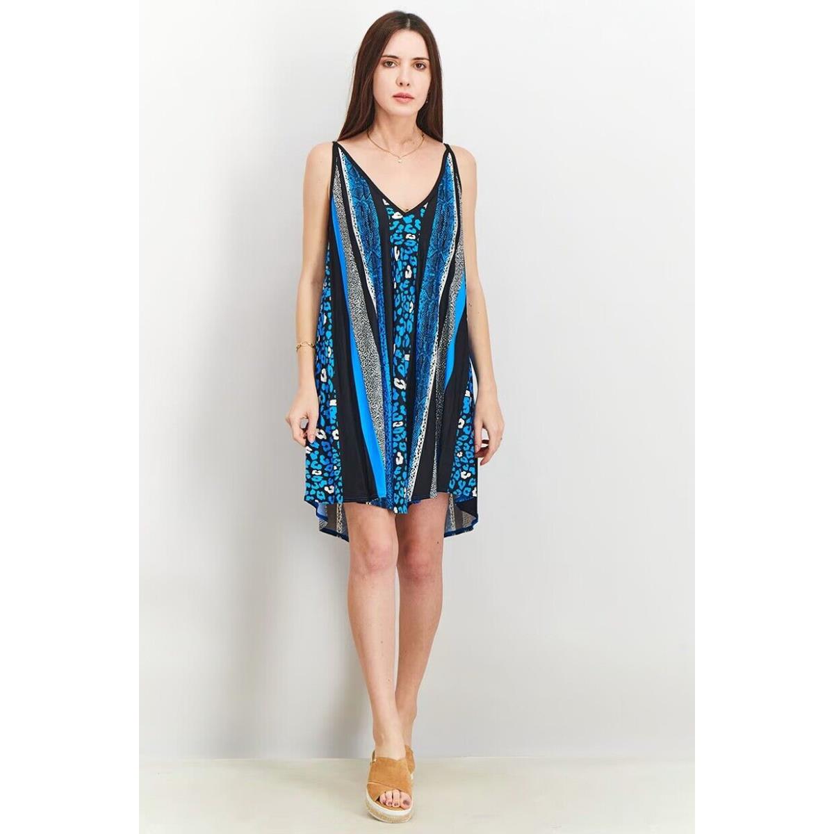 Coco Reef True Blue Darling Python Cover-up Dress US Large