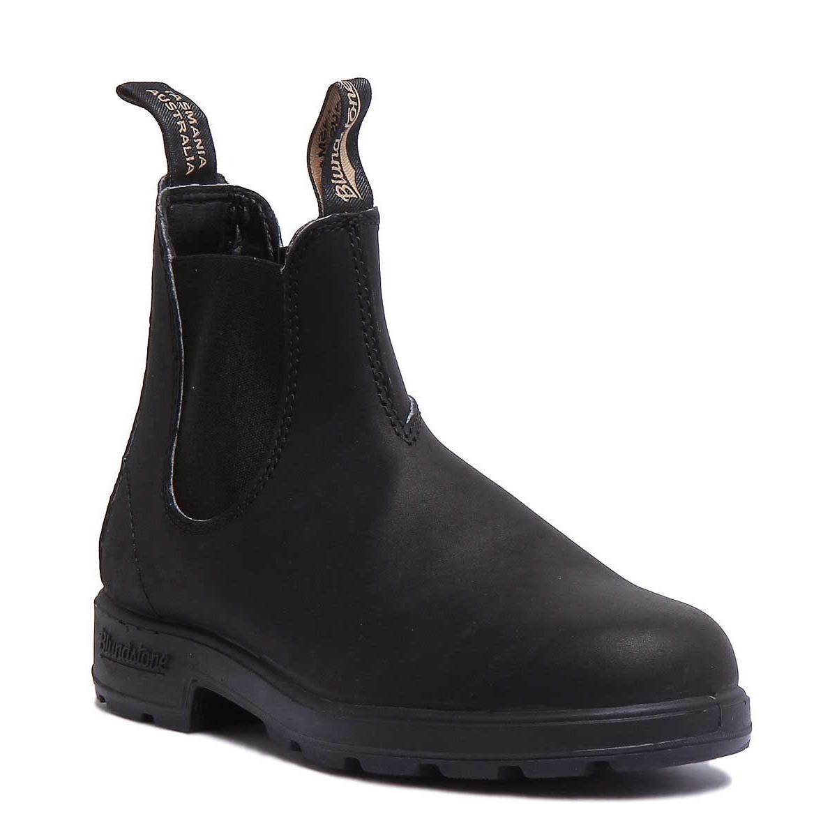 Blundstone 510 Premium Leather Elastic 3-6.5 In Black Size US 5 - 11