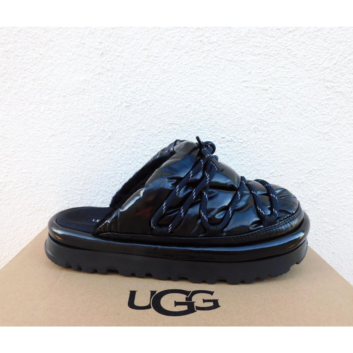 Ugg Spaceslider HI Shine Slide Platform Slipper Shoes Women US 12/ Eur 43