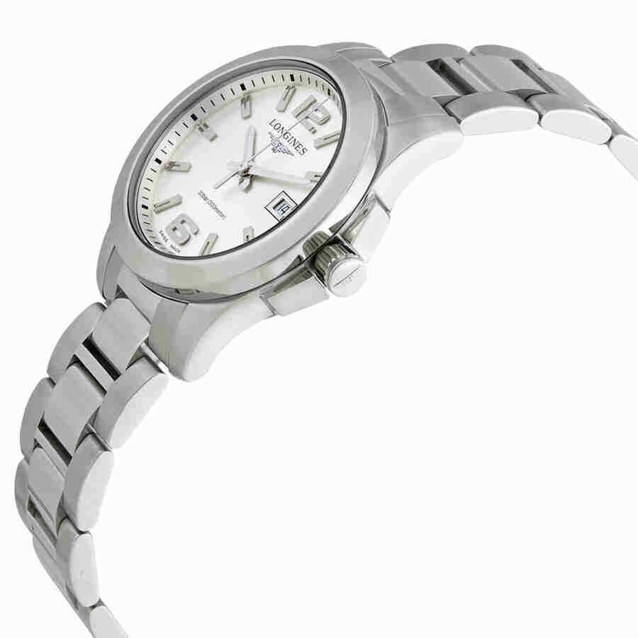 Longines Conquest Silver Dial Ladies 29.50 mm Watch L33764766