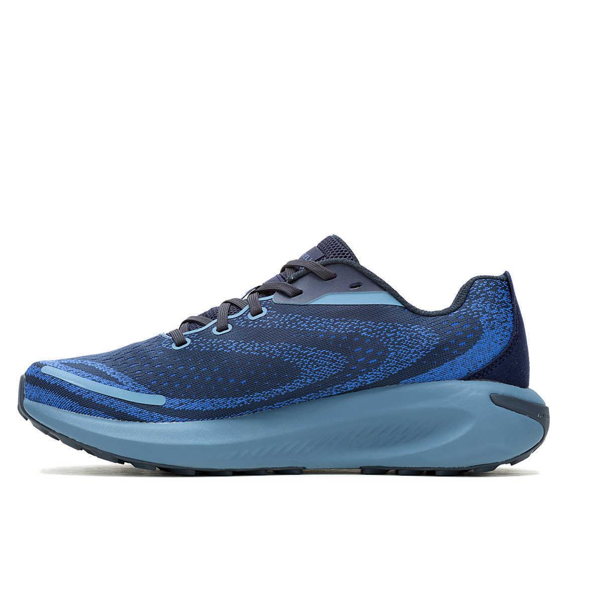 Mens Merrell Morphlite Sea Dazzle Mesh Road Running Shoes - Blue