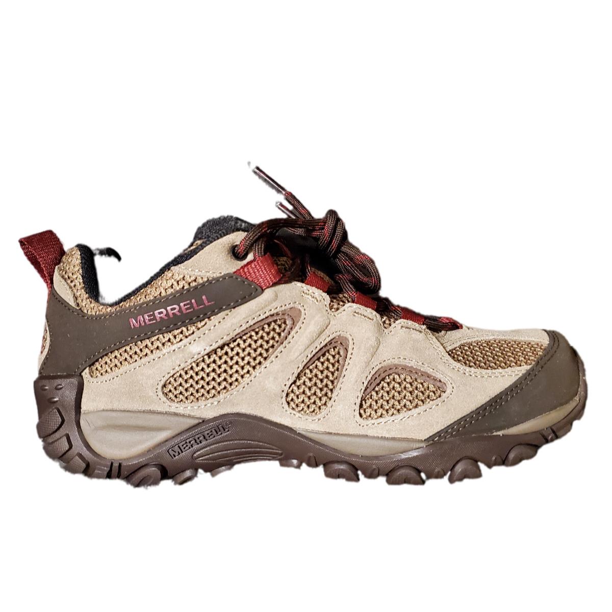 Merrell Womens Yokota 2 Brindle Size 8 Lace Up Trail Hiking Shoes J78638