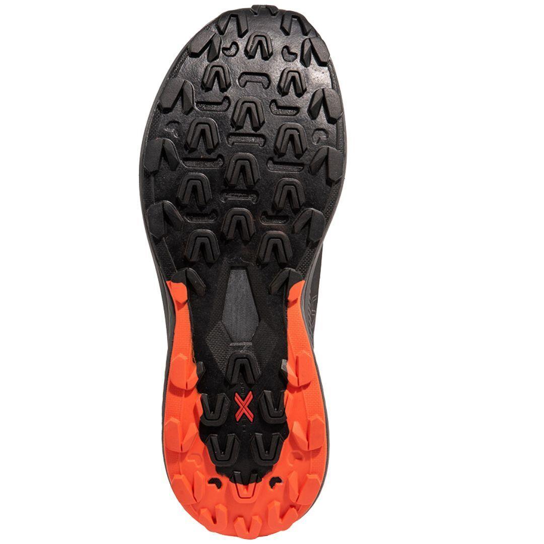 La Sportiva Prodigio Men`s Trail Running Shoes Carbon/cherry Tomato M44