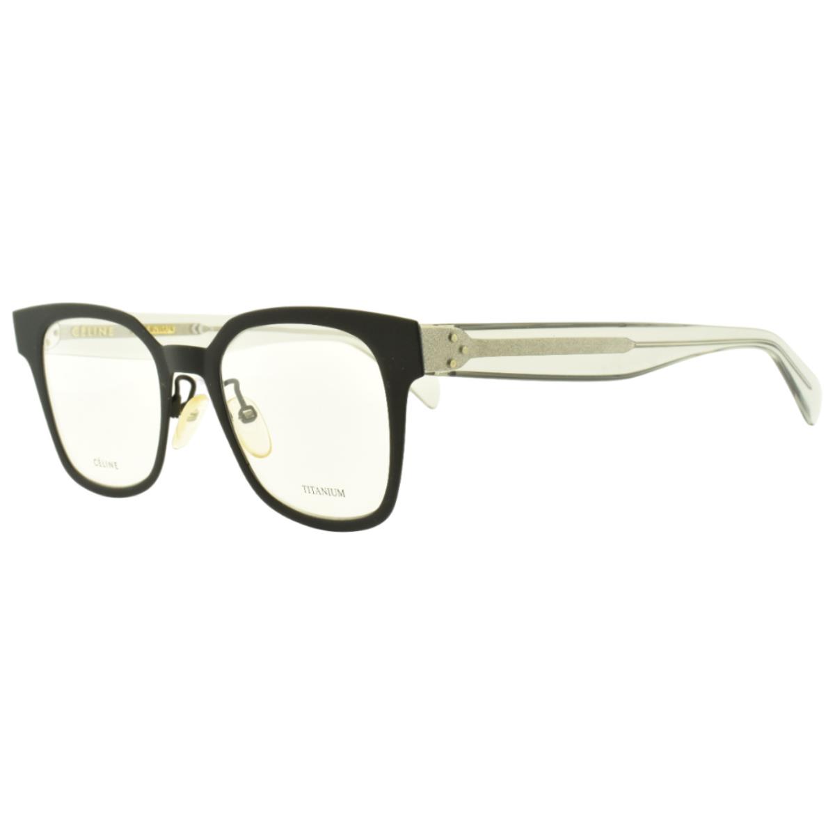 Celine CL 41456 807 Black Square Full Rim Women Optical Frame