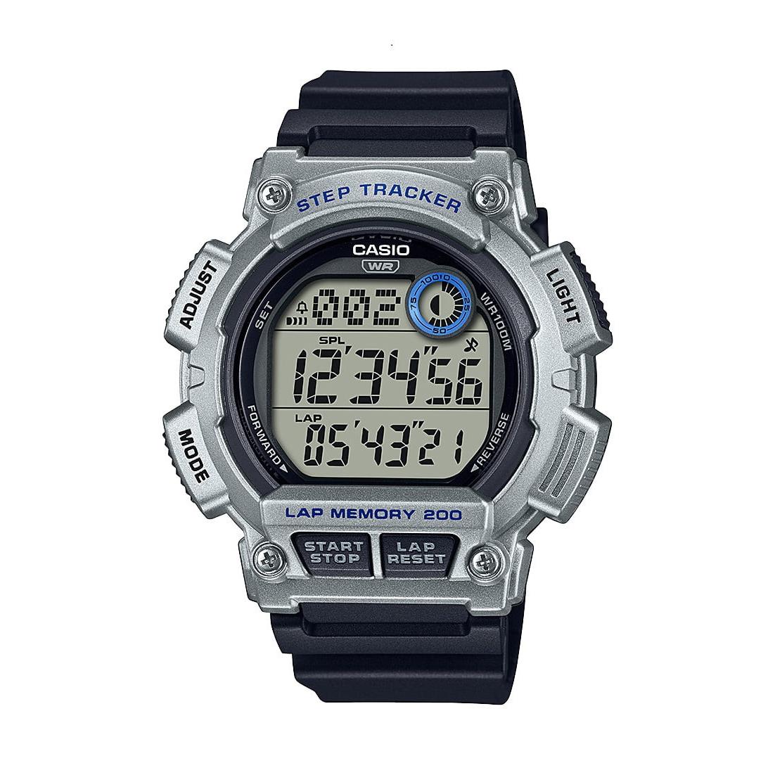 Casio Men`s Digital Lcd Watch Silver