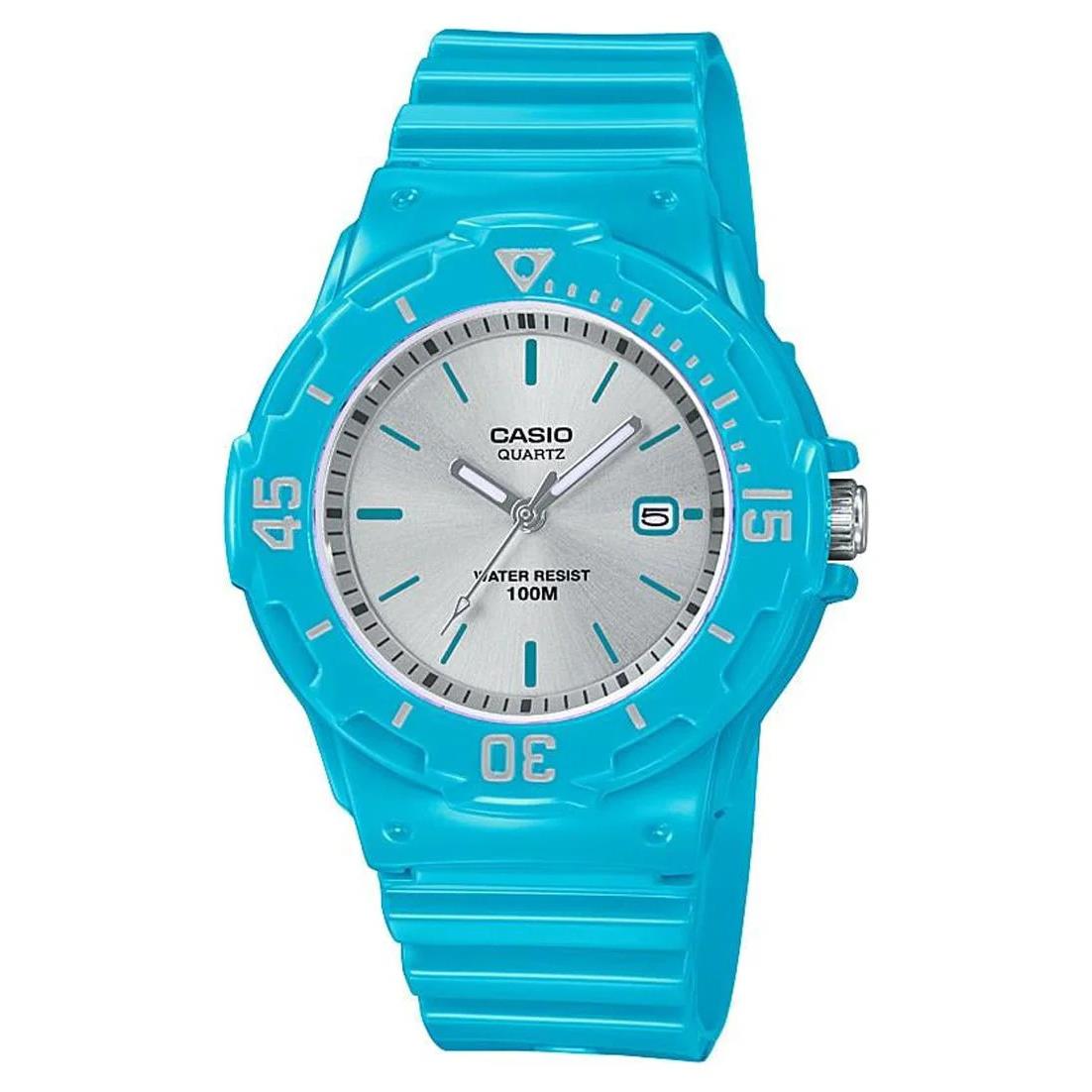 Casio Women`s Pink Dive Watch LRW200H-4B2V Blue/Silver