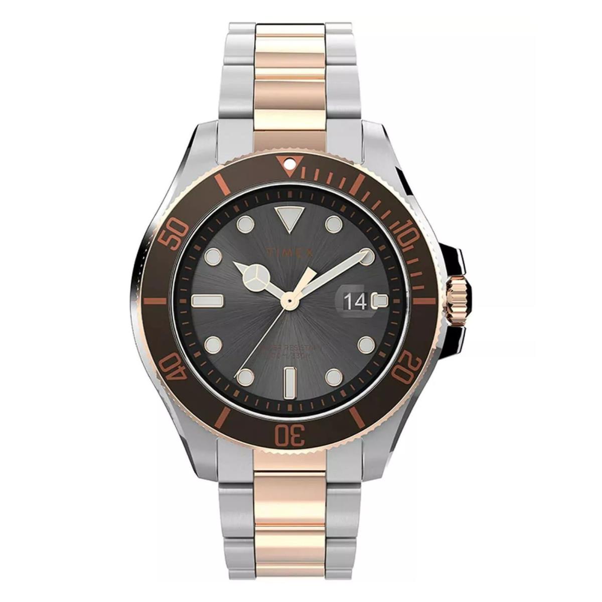 Watch Timex TW2V42100 Harborside Coast Man 44mm Brass