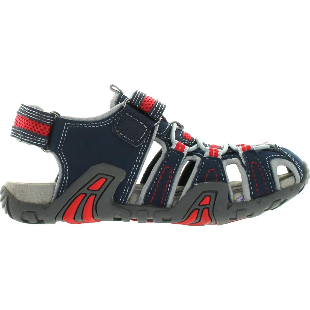 Geox Boys` Kraze D Closed Toe Sandal