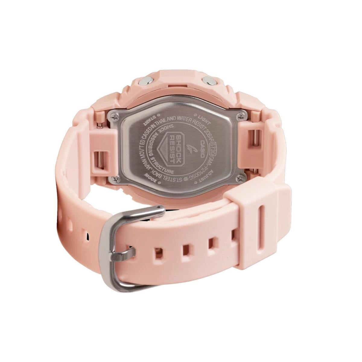 Casio GMAP2100SG-4A Women`s Pink Dial Pink Band Analog Digital G Shock Watch