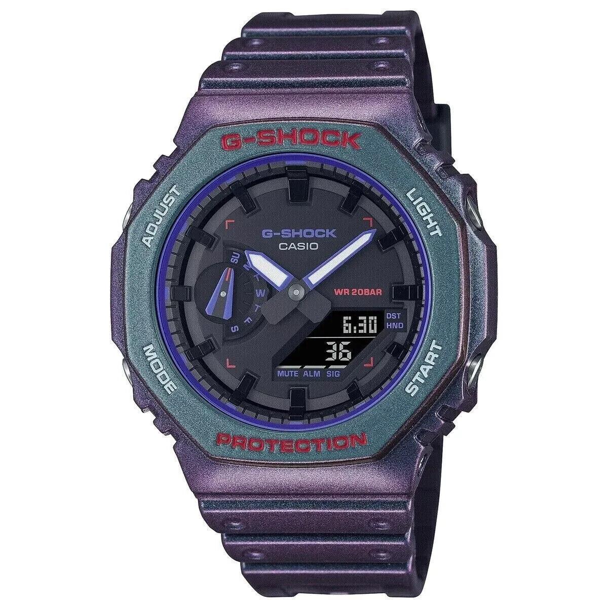 Casio G-shock Analog Digital Sports Quartz 200M Men`s Watch GA2100AH-6A