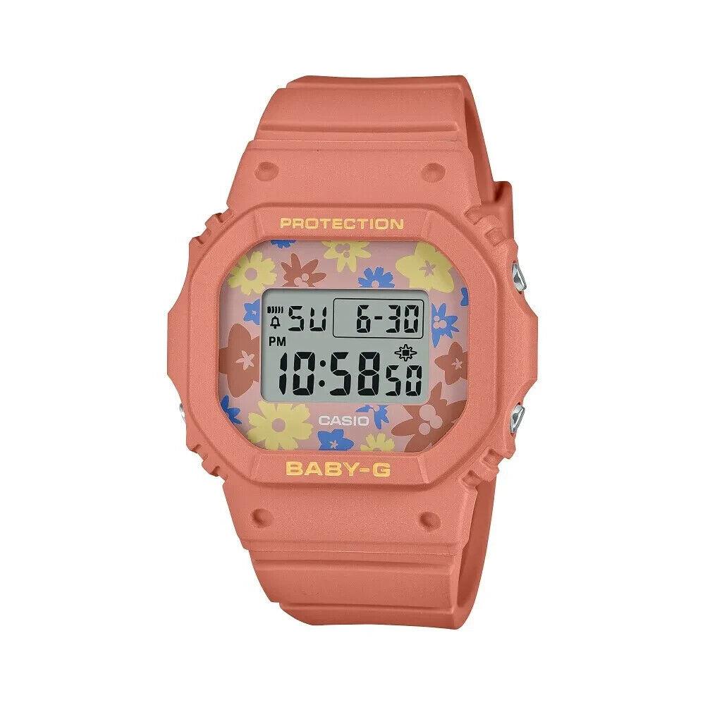 Casio Baby-g Digital Orange Resin Strap Women Watch BGD565RP-4DR