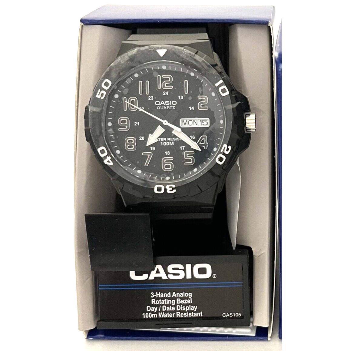 Casio Men`s Black Classic Quartz Watch MRW210H-1AKC